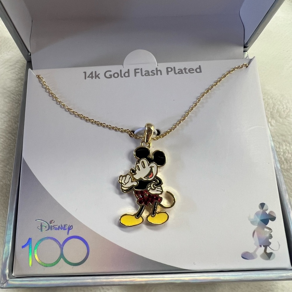 Disney 100 Mickey Mouse Necklace